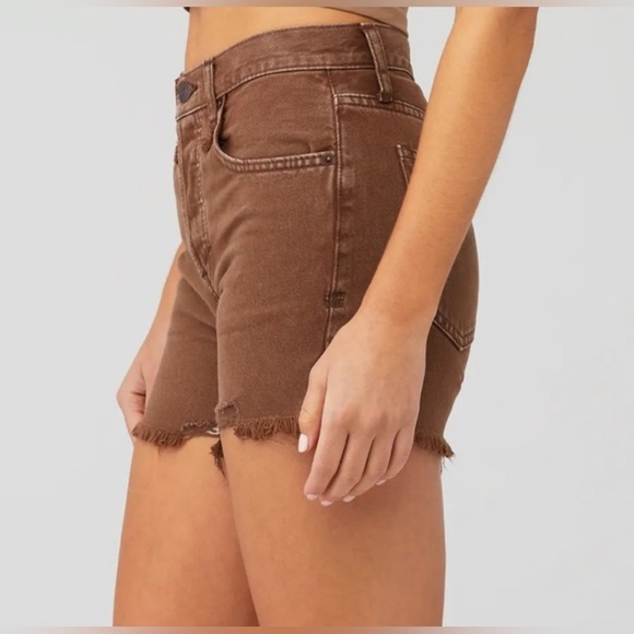 We The Free Makai Brown Denim Shorts - Picture 3 of 12